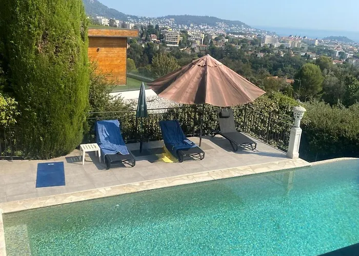 Villa Orfee Elegance Et Tranquillite Sur Les Hauteurs De Nice